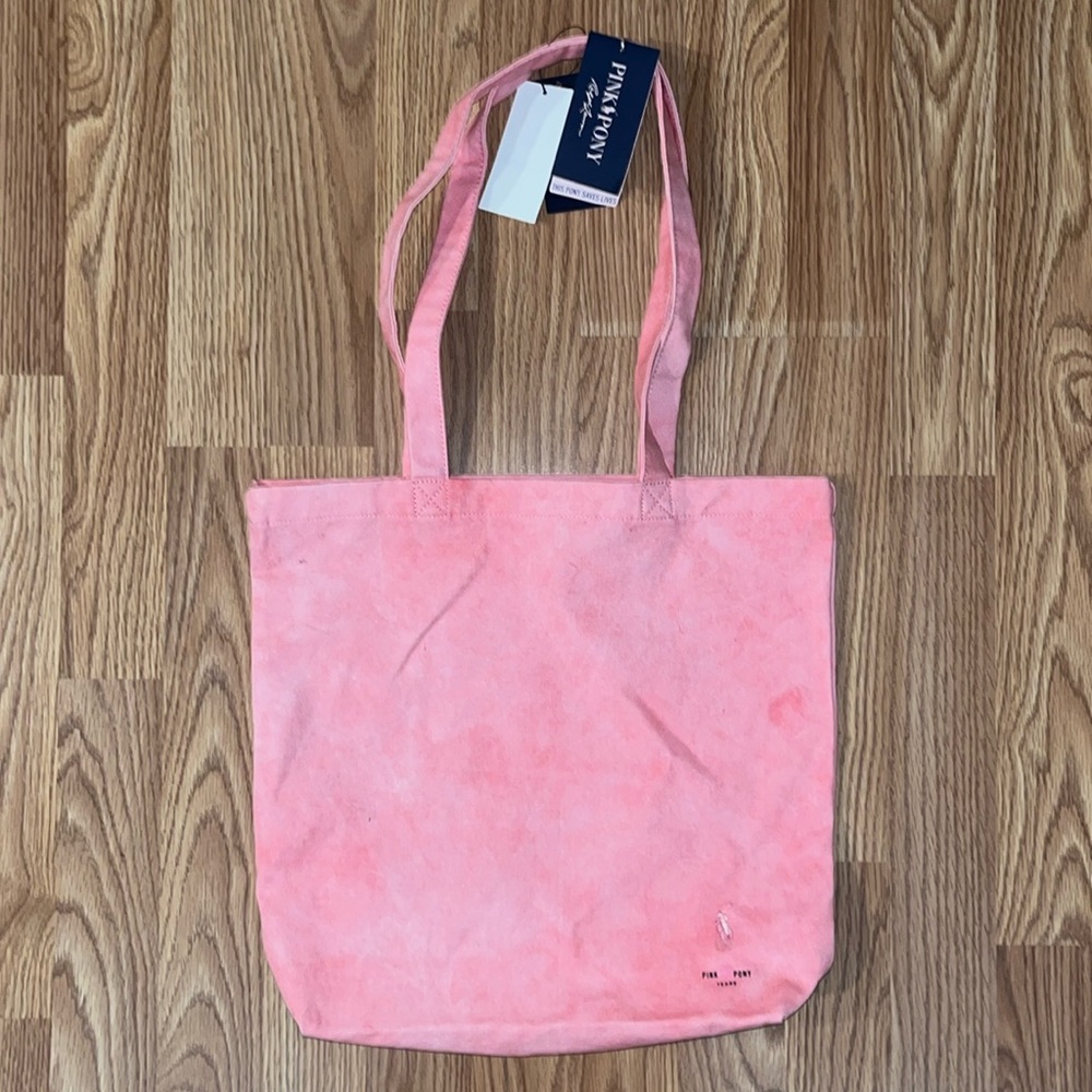 Polo Ralph Lauren Pink Pony Tote Bag